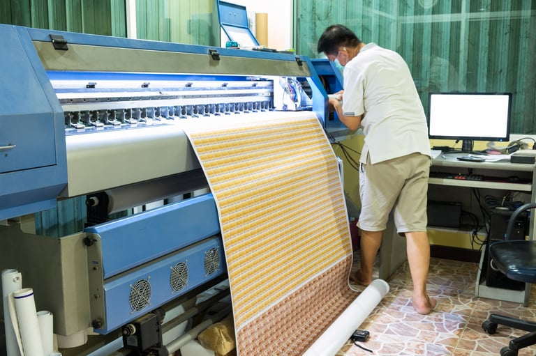 Professional card printing process